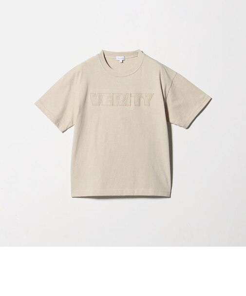 ロゴ アップリケ Tシャツ / キッズ 140cm-160cm