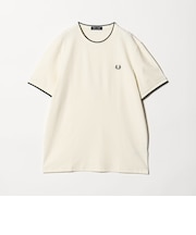 ＜FRED PERRY＞クレープ ピケ 半袖 Tシャツ