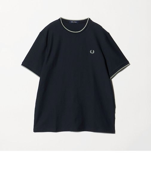 ＜FRED PERRY＞クレープ ピケ 半袖 Tシャツ