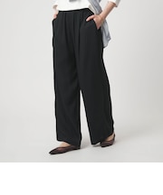 【WEB限定】＜at ease＞ドロスト ワイド パンツ