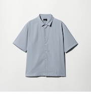 【WEB限定】JUST fit ソフトドレープ ボックスシルエット 半袖 シャツ