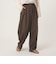 【WEB限定】＜at ease＞カーブ パンツ マシンウォッシャブル ストレッチ UVカット