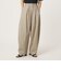 【WEB限定】＜at ease＞カーブ パンツ マシンウォッシャブル ストレッチ UVカット