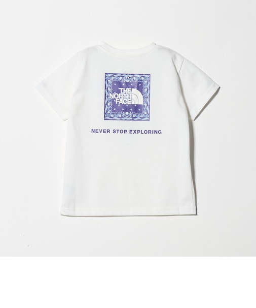 ＜THE NORTH FACE＞バンダナ スクェア ロゴ Tシャツ / キッズ100cm-120cm