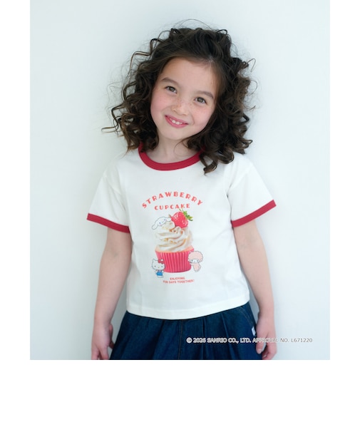 【別注】＜Sanrio＞グラフィック Tシャツ / キッズ 100cm-130cm