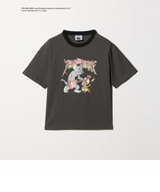 【別注】＜URBAMENT＞TOM and JERRY リンガーTシャツ / キッズ 140cmー150cm