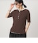 【WEB限定】＜at ease＞シアーテレコ ヘンリーネック ショートスリーブ カットソー