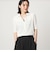 【WEB限定】＜at ease＞シアーテレコ エリツキ カットソー