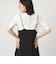 【WEB限定】＜at ease＞シアーテレコ バイカラー カットソー