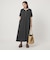 【WEB限定】＜at ease＞ヘンリーネック カットソー ワンピース