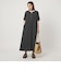 【WEB限定】＜at ease＞ヘンリーネック カットソー ワンピース
