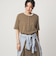 【WEB限定】＜at ease＞ヘンリーネック カットソー ワンピース