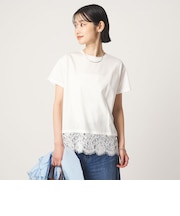 スソ レース ショートスリーブ カットソー