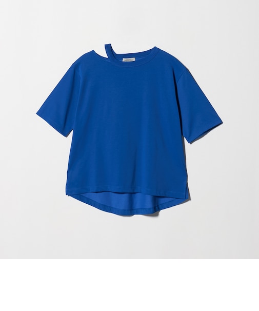 デコルテスリット Tシャツ 吸水速乾