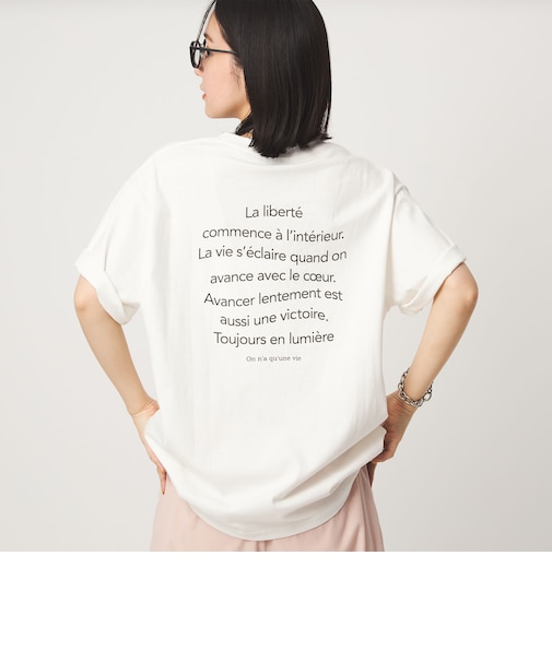 【WEB限定】＜at ease＞オーバー サイズ カットソー