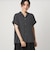 【WEB限定】＜at ease＞バック プリーツ ブラウス UVカット 通気性