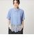 【WEB限定】＜at ease＞スソ レース ブラウス UVカット 通気性