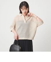 メッシュ ポロニット ウォッシャブル