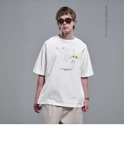 【別注】＜PABLO PICASSO＞インスパイアアート プリント 半袖 Tシャツ カットソー