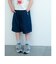 デニム バルーン ハーフ パンツ / キッズ 100cm-160cm