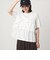 【WEB限定】＜at ease＞フロント フリル ショートスリーブ カットソー
