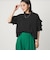 【WEB限定】＜at ease＞袖フリル  ショートスリーブ カットソー