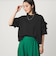 【WEB限定】＜at ease＞袖フリル  ショートスリーブ カットソー