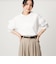 【WEB限定】＜at ease＞袖フリル  ショートスリーブ カットソー