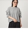 【WEB限定】＜at ease＞袖フリル  ショートスリーブ カットソー
