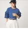 【WEB限定】＜at ease＞袖フリル  ショートスリーブ カットソー