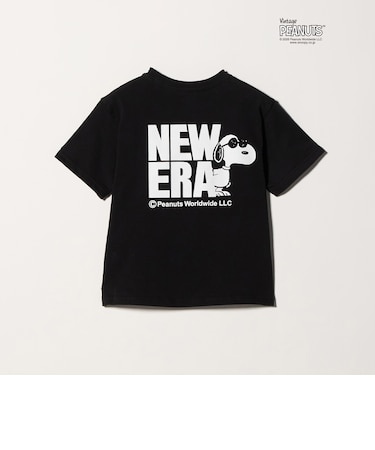 【WEB限定】<NEW ERA>Youth 半袖 コットン Tシャツ Vintage PEANUTS / キッズ 130cm-160cm