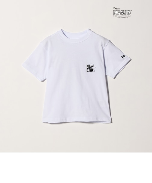 【WEB限定】＜NEW ERA＞Youth 半袖 コットン Tシャツ Vintage PEANUTS / キッズ 130cm-160cm