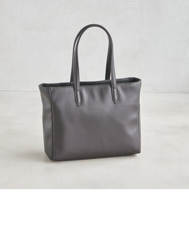 【WEB限定】GLR レザーライク ファンクショナル ワイド トートバッグ