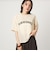 【WEB限定】＜at ease＞ジョーゼット プリント カットソー  吸水速乾