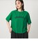 【WEB限定】＜at ease＞ジョーゼット プリント カットソー  吸水速乾