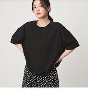 【WEB限定】＜at ease＞ジョーゼット カットソー 吸水速乾