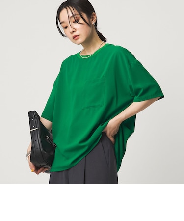 【WEB限定】＜at ease＞ジョーゼット カットソー 吸水速乾