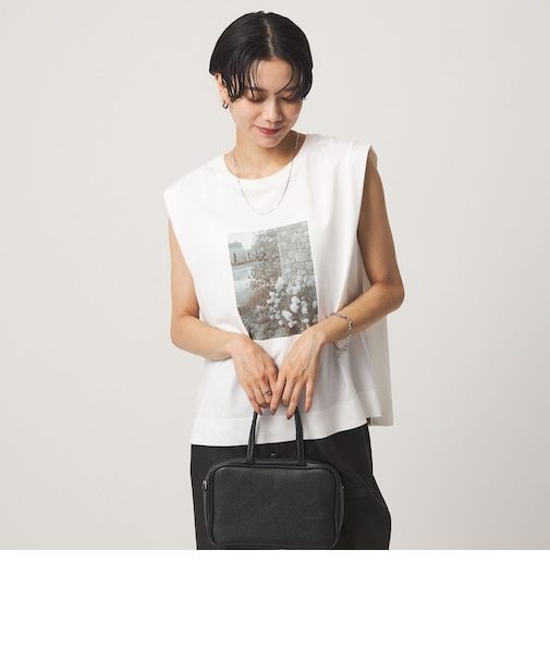 フォトプリント フレンチスリーブ Tシャツ 接触冷感