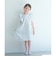 ストライプ ラッフル ワンピース / キッズ 100cm-130cm