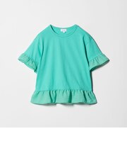 チェック フリル Tシャツ / キッズ 140cm-160cm