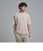 フェード ボーダー クルーネック 半袖 Tシャツ