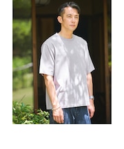 オーバーダイ クルーネック 半袖 Tシャツ カットソー