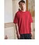 オーバーダイ クルーネック 半袖 Tシャツ カットソー