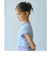 シースルー ボーダー Tシャツ セット / キッズ 140cm-160cm