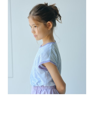 シースルー ボーダー Tシャツ セット / キッズ 140cm-160cm