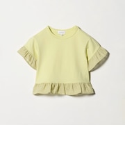 チェック フリル Tシャツ / キッズ 100cm-130cm