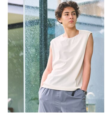 【別注/WEB限定】<3/2 WORKS>GLR ノースリーブ タンクトップ