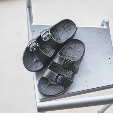 【別注】＜TELIC×Begin×GLR＞ ダブル バックル サンダル