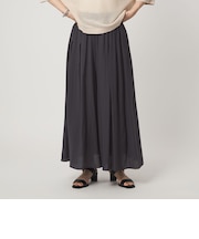 【WEB限定】＜at ease＞ボイル キュロット パンツ