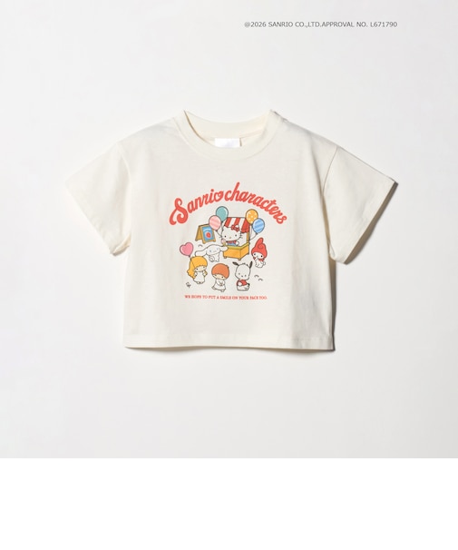 【別注】<URBAMENT>SANRIO Tシャツ / 100cm-130cm
